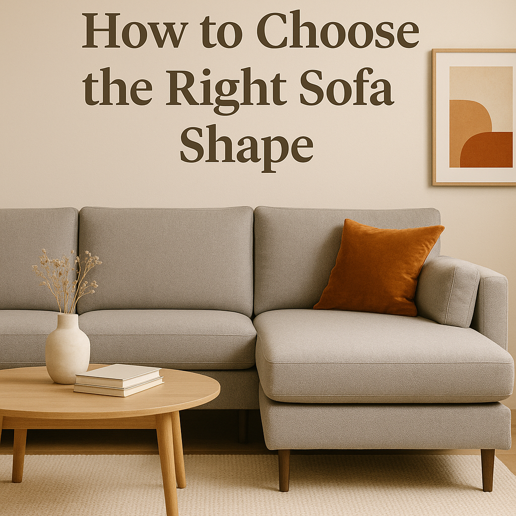 Choosing the Perfect Sofa Shape for Your Living Room