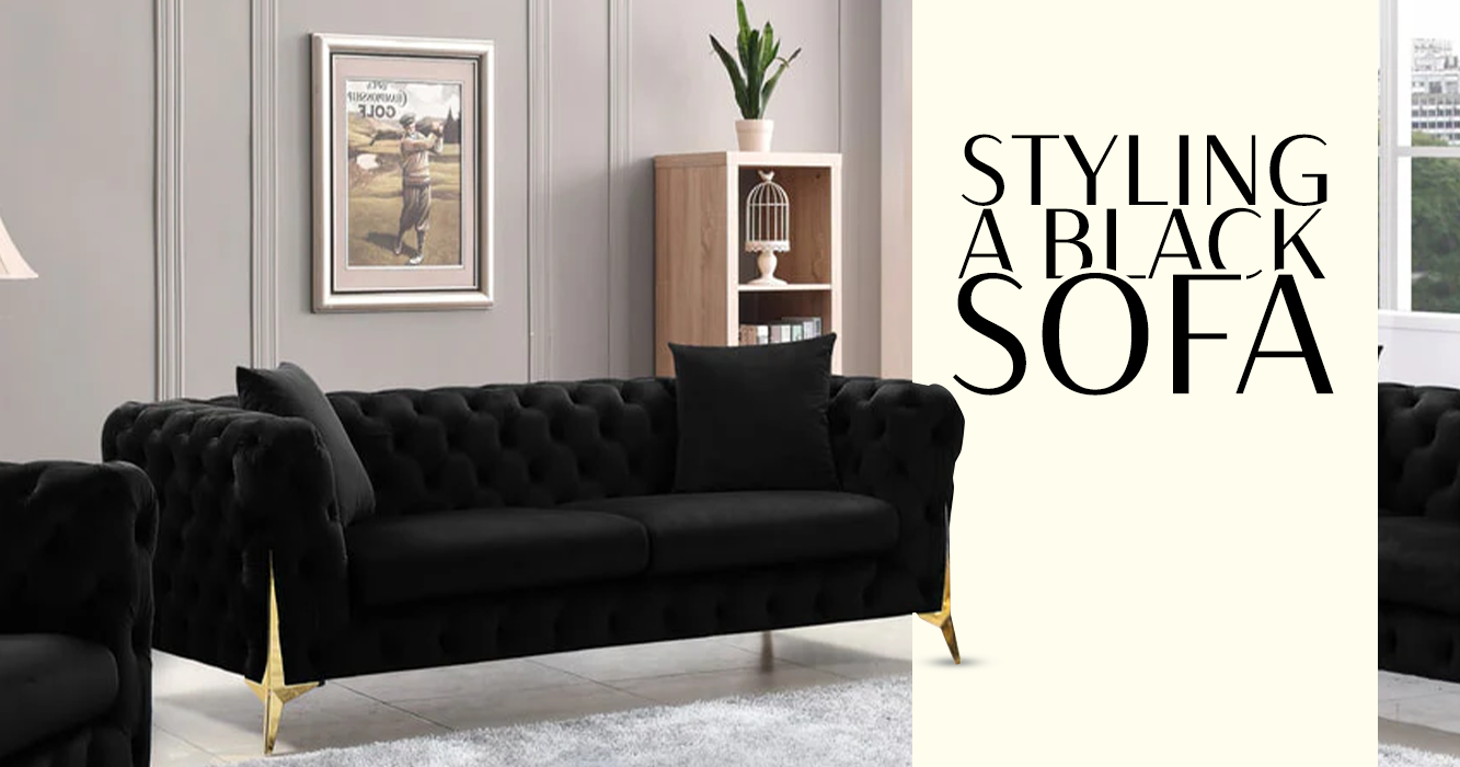 Styling a Black Sofa: Transform Your Living Room with The Sofa Haus